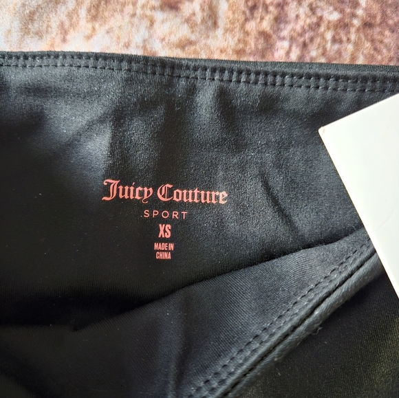 NWT Juicy Couture crop style Sport leggings - Picture 3 of 5